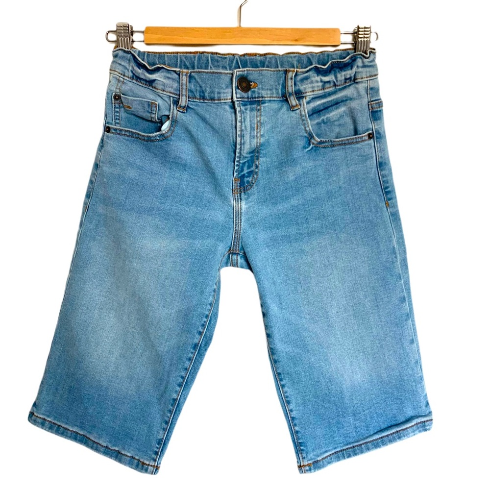 Zara Boys Straight Denim Shorts. Size 11-12